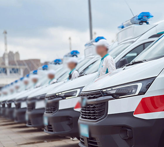 三门县服务车队展示